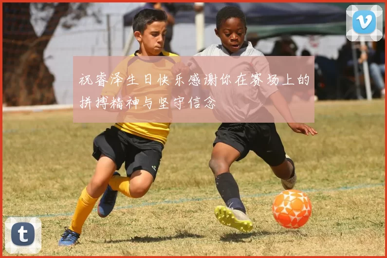 祝睿泽生日快乐感谢你在赛场上的拼搏精神与坚守信念